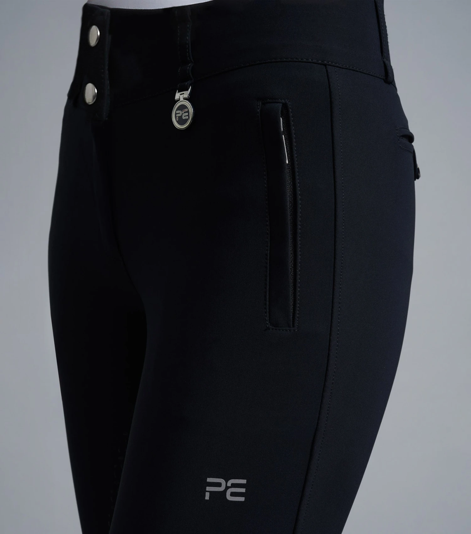Carapello Ladies Full Seat Gel Riding Breeches Carapello Ladies Full Seat Gel Riding Breeches -Premier Equine Store Carapello Ladies Full Seat Gel Riding Breeches Black4