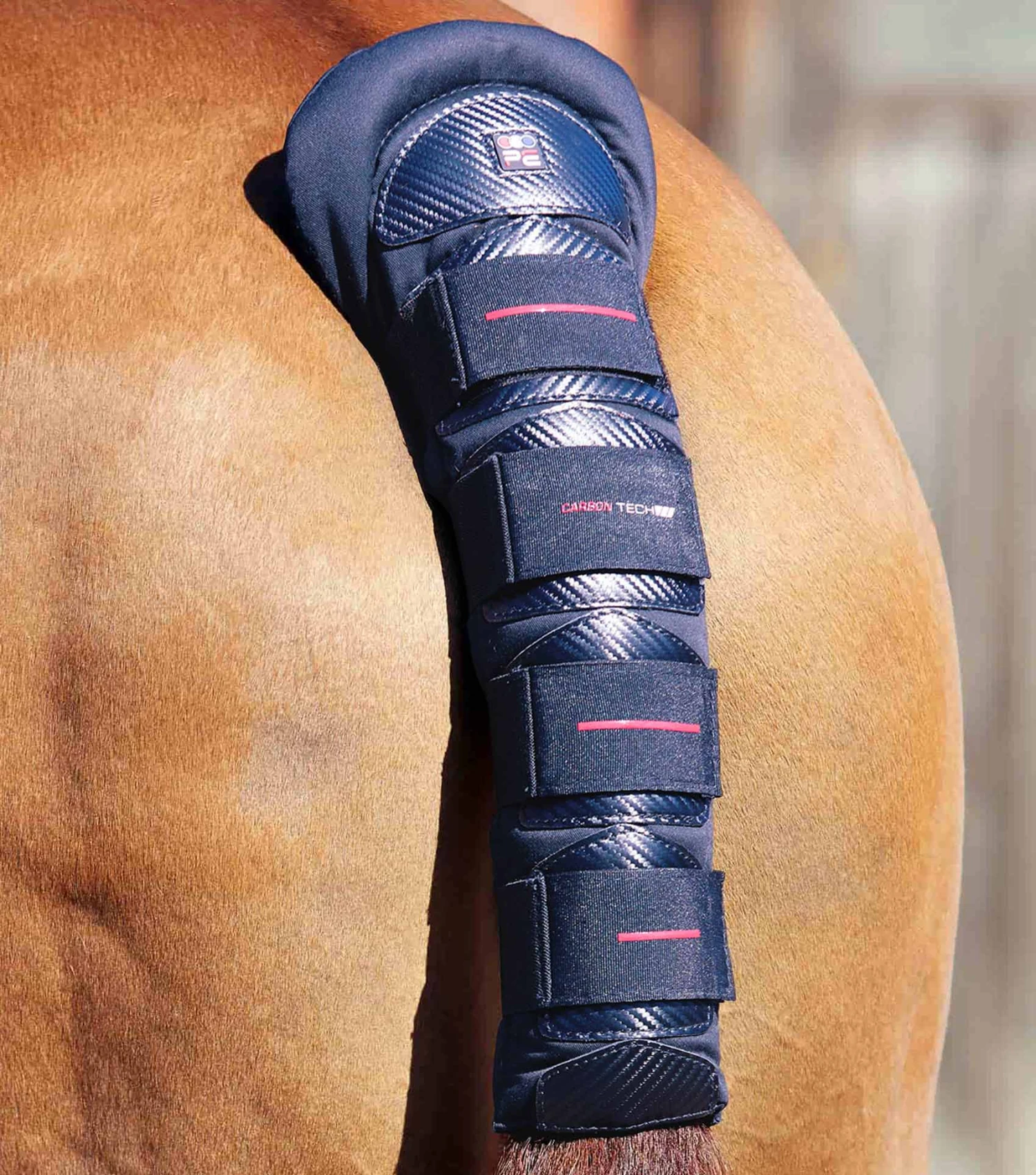Carbon Tech Anti-Slip Tail Guard Carbon Tech Anti-Slip Tail Guard -Premier Equine Store Carbon Tech Anti Slip Tail Guard Navy 1