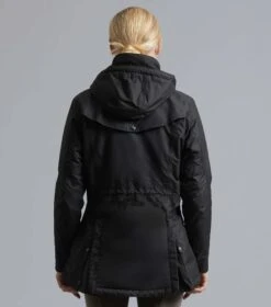 Cascata Ladies Waterproof Coat 13 Cascata Ladies Waterproof Coat -Premier Equine Store Cascata Jacket Black 3