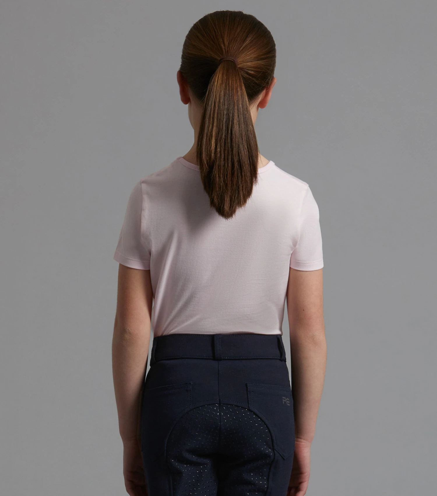 Chiaro Girls Cotton Riding T-Shirt Chiaro Girls Cotton Riding T-Shirt -Premier Equine Store Chiaro T Shirt Pink. 3