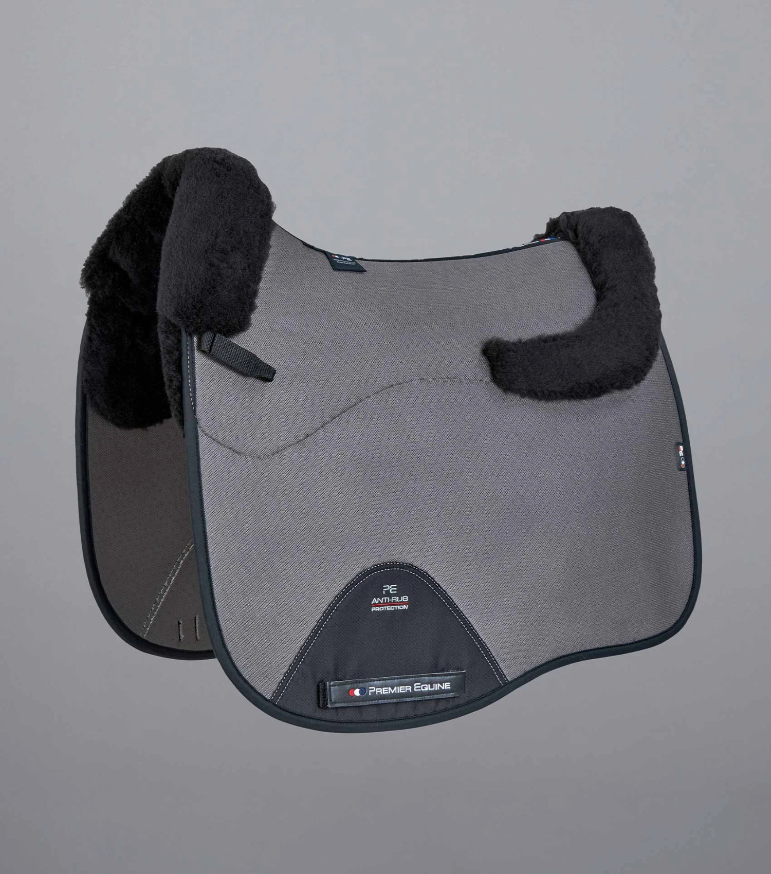 Close Contact Airtechnology Shockproof Wool Saddle Pad - Dressage Square Close Contact Airtechnology Shockproof Wool Saddle Pad - Dressage Square -Premier Equine Store Close Contact Airtechnology Shockproof European Merino Wool Half Lined Dressage Square Grey 1 c321f8f9 b3d7 460d 87c8 2ce5cb378906