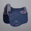 Close Contact Airtechnology Shockproof Wool Saddle Pad - Dressage Square 2 Close Contact Airtechnology Shockproof Wool Saddle Pad - Dressage Square -Premier Equine Store Close Contact Airtechnology Shockproof European Merino Wool Half Lined Dressage Square Navy 1
