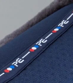 Close Contact Airtechnology Shockproof Wool Saddle Pad - Dressage Square 7 Close Contact Airtechnology Shockproof Wool Saddle Pad - Dressage Square -Premier Equine Store Close Contact Airtechnology Shockproof European Merino Wool Half Lined Dressage Square Navy 6