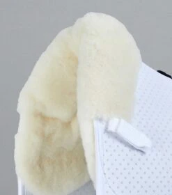 Close Contact Airtechnology Shockproof Wool Saddle Pad - Dressage Square 10 Close Contact Airtechnology Shockproof Wool Saddle Pad - Dressage Square -Premier Equine Store Close Contact Airtechnology Shockproof European Merino Wool Half Lined Dressage Square White Natural Wool 3