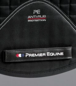Close Contact Cotton Cross Country Saddle Pad -Premier Equine Store Close Contact Cotton Cross Country Pad Black 5