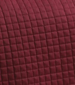 Close Contact Cotton Cross Country Saddle Pad -Premier Equine Store Close Contact Cotton Cross Country Pad Burgundy 4
