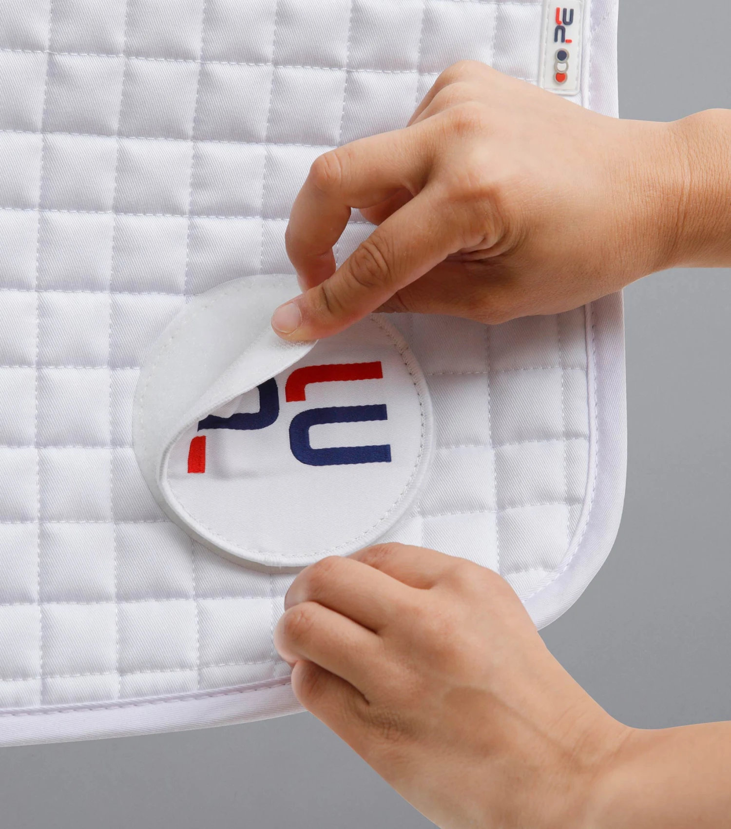 Close Contact Cotton Dressage Competition Saddle Pad Close Contact Cotton Dressage Competition Saddle Pad -Premier Equine Store Close Contact Cotton Dressage Competition Saddle Pad White 2