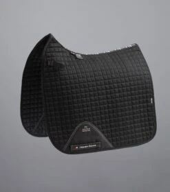 Close Contact Cotton Dressage Saddle Pad 8 Close Contact Cotton Dressage Saddle Pad -Premier Equine Store Close Contact Cotton Dressage Pad Black 1