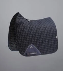 Close Contact Cotton Dressage Saddle Pad 20 Close Contact Cotton Dressage Saddle Pad -Premier Equine Store Close Contact Cotton Dressage Pad Navy 1
