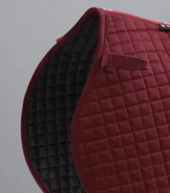 Close Contact Cotton GP/Jump Saddle Pad -Premier Equine Store Close Contact Cotton GPJump Pad Burgundy 3 91cd87a6 f08a 4f37 aa5e df716263577c