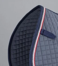 Close Contact European Cotton Saddle Pad - GP/Jump Square 10 Close Contact European Cotton Saddle Pad - GP/Jump Square -Premier Equine Store Close Contact European Cotton GPJump Square Grey 3