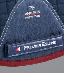 Close Contact European Cotton Saddle Pad - GP/Jump Square 6 Close Contact European Cotton Saddle Pad - GP/Jump Square -Premier Equine Store Close Contact European Cotton GPJump Square Navy 5
