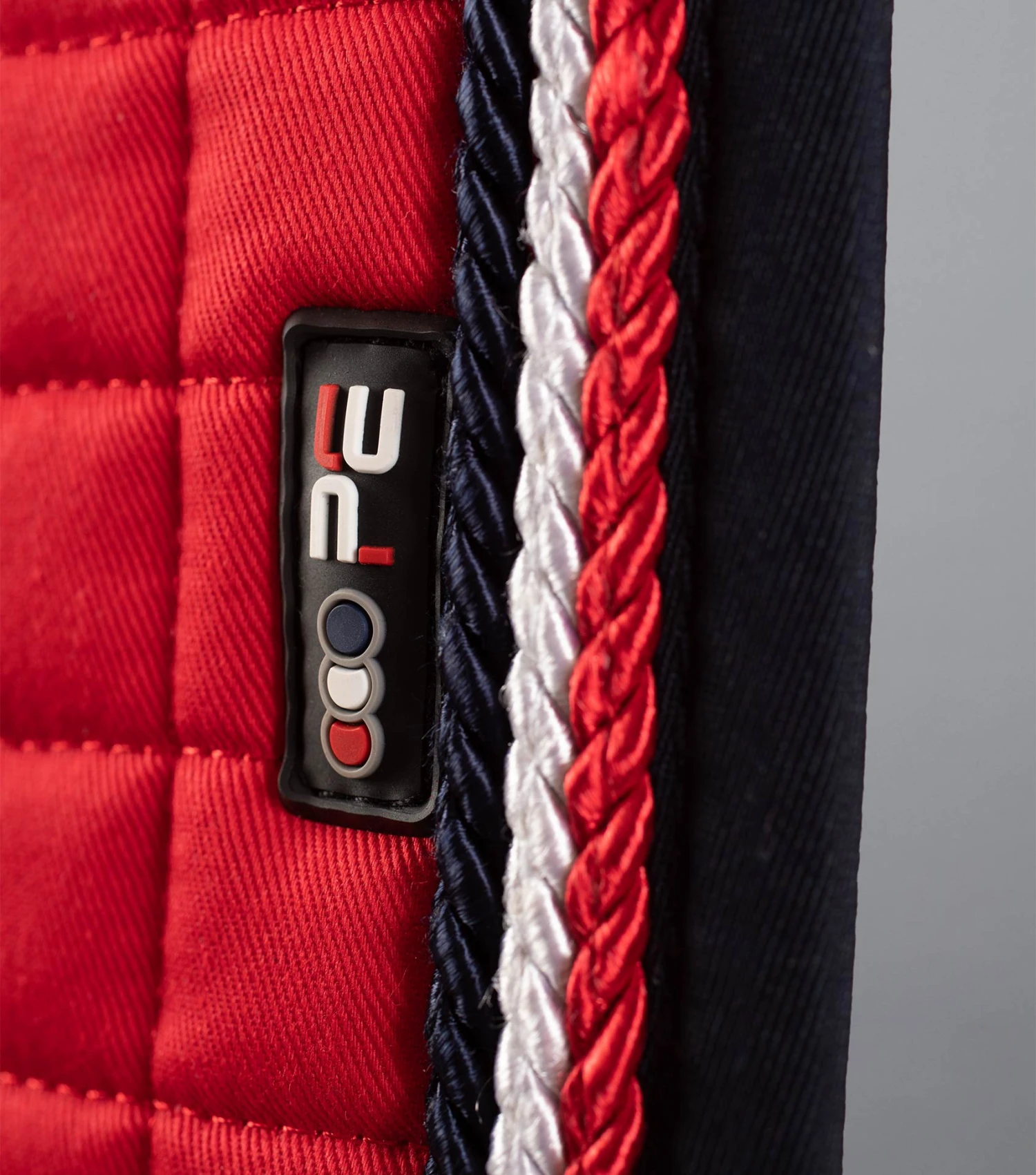 Close Contact European Cotton Saddle Pad - GP/Jump Square Close Contact European Cotton Saddle Pad - GP/Jump Square -Premier Equine Store Close Contact European Cotton GPJump Square Red 2