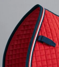 Close Contact European Cotton Saddle Pad - GP/Jump Square 16 Close Contact European Cotton Saddle Pad - GP/Jump Square -Premier Equine Store Close Contact European Cotton GPJump Square Red 3