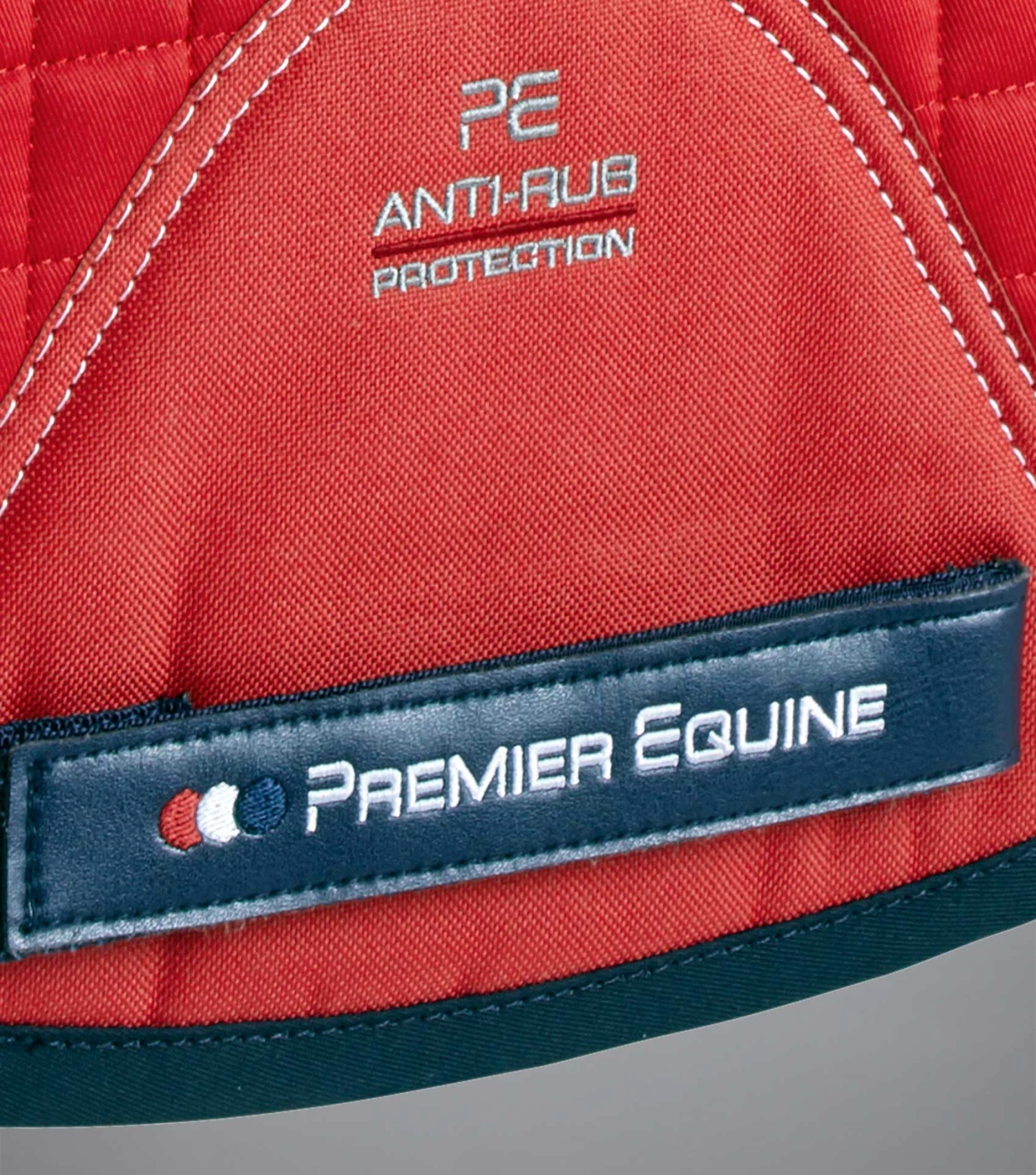 Close Contact European Cotton Saddle Pad - GP/Jump Square Close Contact European Cotton Saddle Pad - GP/Jump Square -Premier Equine Store Close Contact European Cotton GPJump Square Red 5