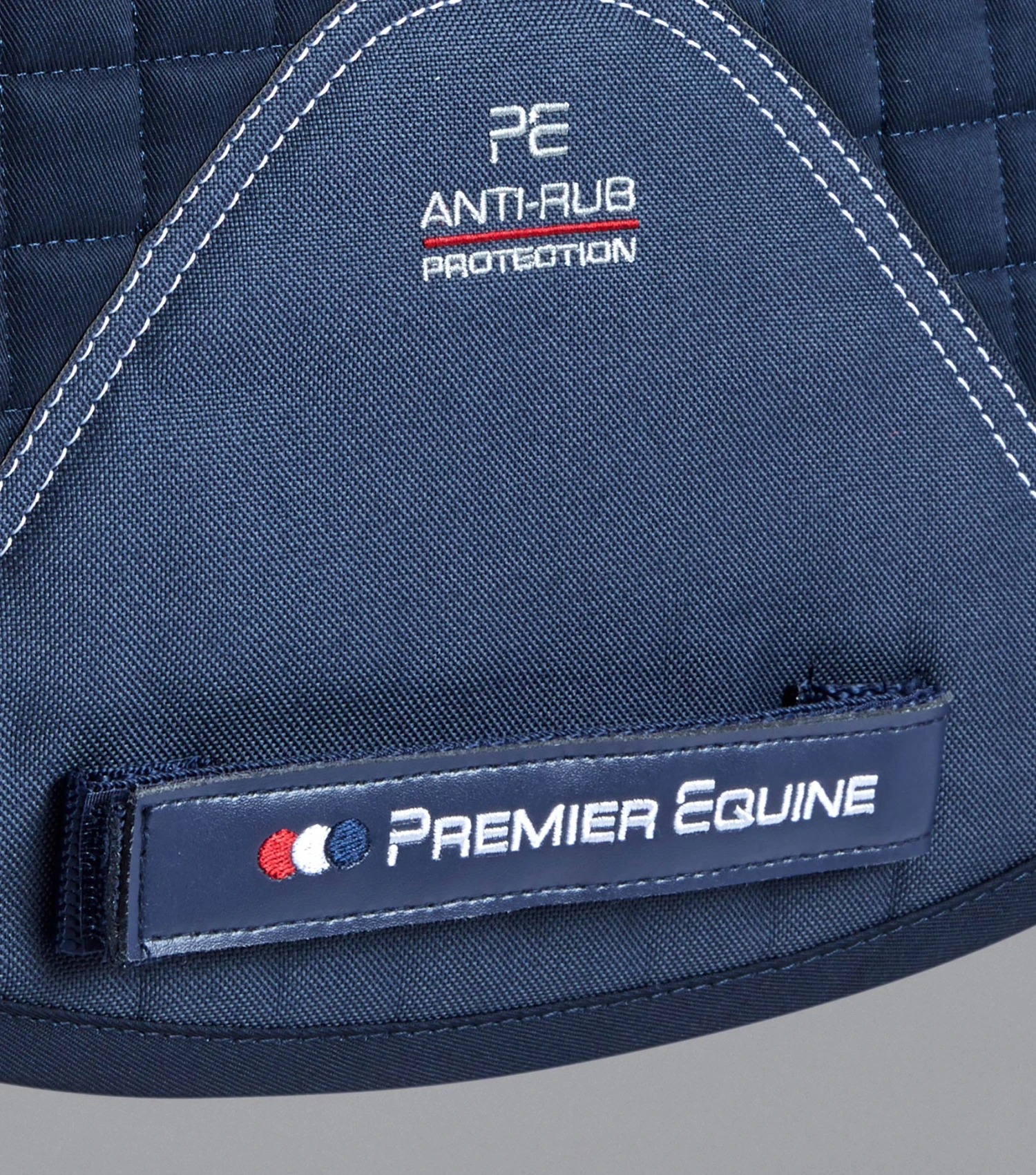 Close Contact Merino Wool European Saddle Pad - GP/Jump Square Close Contact Merino Wool European Saddle Pad - GP/Jump Square -Premier Equine Store Close Contact Merino Wool European Half Lined GP Jump Square Navy Navy 5