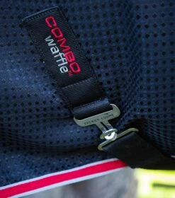 Combo Buster Waffle Horse Cooler Rug -Premier Equine Store Combo Buster Waffle Cooler Rug Black 4