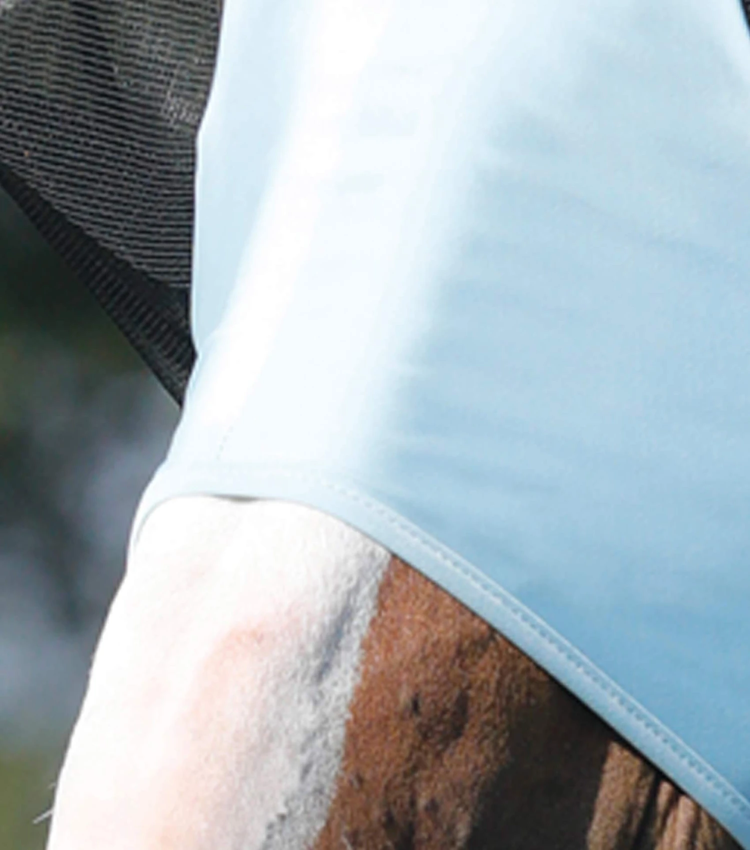 Comfort Tech Lycra Fly Mask Comfort Tech Lycra Fly Mask -Premier Equine Store Comfort Tech Lycra Fly Mask Blue 4