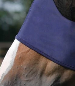 Comfort Tech Lycra Fly Mask 17 Comfort Tech Lycra Fly Mask -Premier Equine Store Comfort Tech Lycra Fly Mask Navy 4