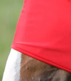 Comfort Tech Lycra Fly Mask 21 Comfort Tech Lycra Fly Mask -Premier Equine Store Comfort Tech Lycra Fly Mask Red 4