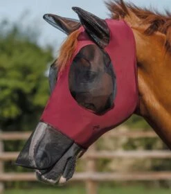 Comfort Tech Lycra Fly Mask Xtra -Premier Equine Store Comfort Tech Lycra Fly Mask Wine 1 dc9700e7 19f2 4bf6 ac28 54607b7ebd5f