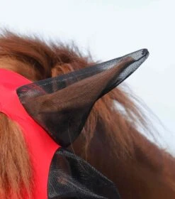 Comfort Tech Lycra Fly Mask Xtra -Premier Equine Store Comfort Tech Lycra Fly Mask Xtra Red 2