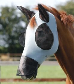 Comfort Tech Lycra Fly Mask Xtra -Premier Equine Store Comfort Tech Xtra Lycra Fly Mask Grey 1 e27ef3e3 92a3 4d8e bca4 abbb7964f712