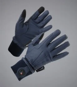 Dajour Waterproof Riding Gloves -Premier Equine Store Dajour Waterproof Riding Glove Navy 1