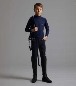 Derby Boys Riding Breeches -Premier Equine Store Derby Kids Breeches navy 6