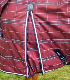 Domus 200g Combo Stable Rug -Premier Equine Store Domus 200 Stable Rug Burgundy 4