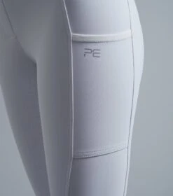 Electra Ladies Full Seat Gel Riding Tights 5 Electra Ladies Full Seat Gel Riding Tights -Premier Equine Store Electra Riding Tights White 4