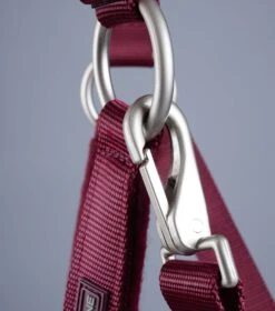 Fleece Padded Horse Head Collar 18 Fleece Padded Horse Head Collar -Premier Equine Store Fleece Padded Horse Head Collar Burgundy 5