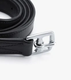 Florence Stirrup Leathers -Premier Equine Store Florence Stirrup Leathers Black 4