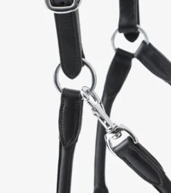 Hennaroso Rolled Anatomic Leather Head Collar 12 Hennaroso Rolled Anatomic Leather Head Collar -Premier Equine Store Hennaroso Rolled Anatomic Leather Headcollar Black 6