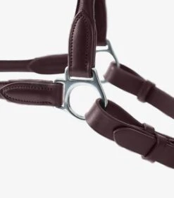 Hennaroso Rolled Anatomic Leather Head Collar 6 Hennaroso Rolled Anatomic Leather Head Collar -Premier Equine Store Hennaroso Rolled Anatomic Leather Headcollar Brown 3