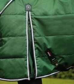 Hydra 200g Stable Rug With Neck Cover -Premier Equine Store Hydra Stable Rug 200 Green 3