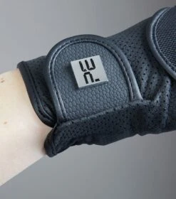 Presa Junior Mesh Riding Gloves 16 Presa Junior Mesh Riding Gloves -Premier Equine Store Junior Presa Black image3