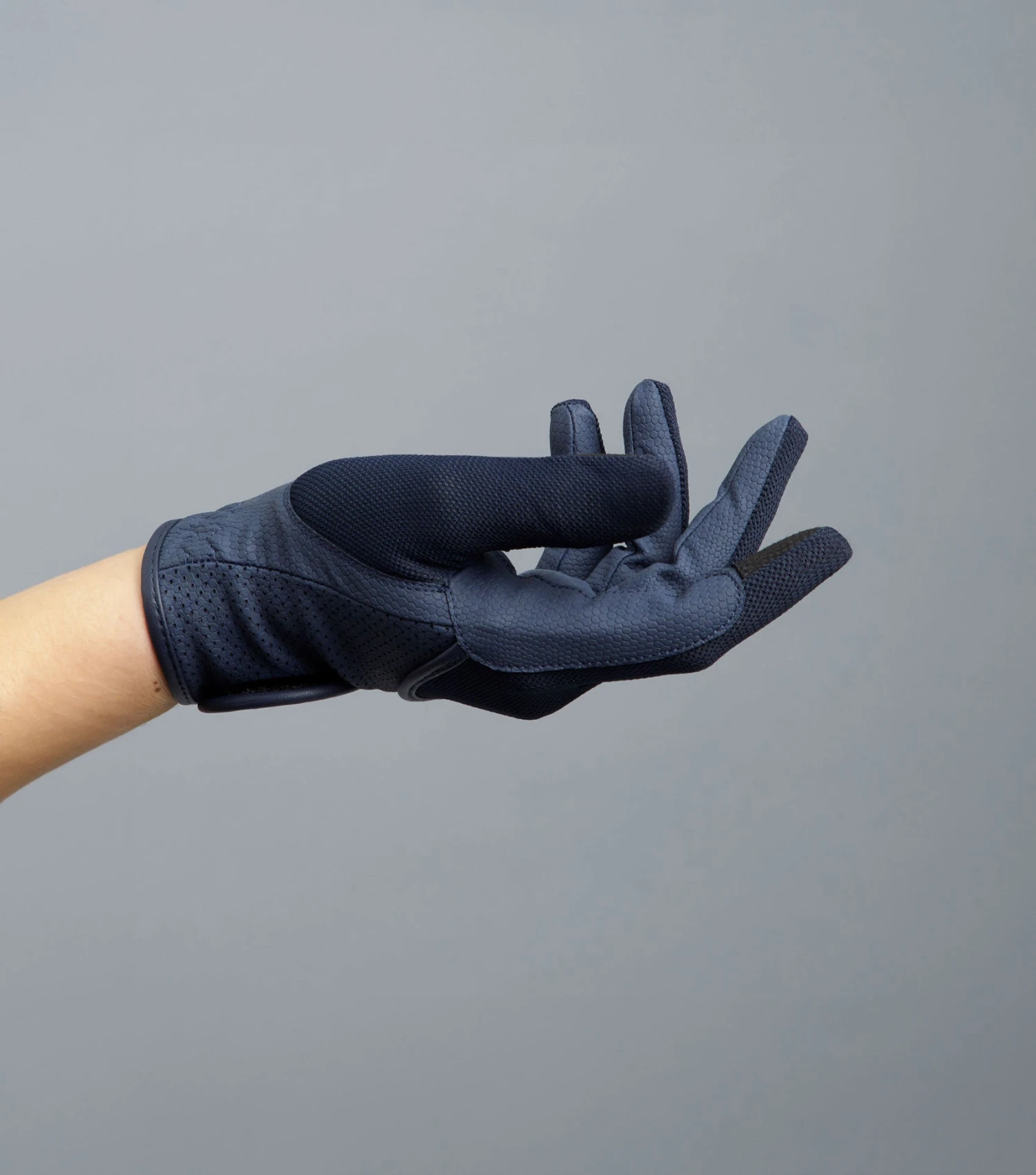 Presa Junior Mesh Riding Gloves Presa Junior Mesh Riding Gloves -Premier Equine Store Junior Presa Navy image4