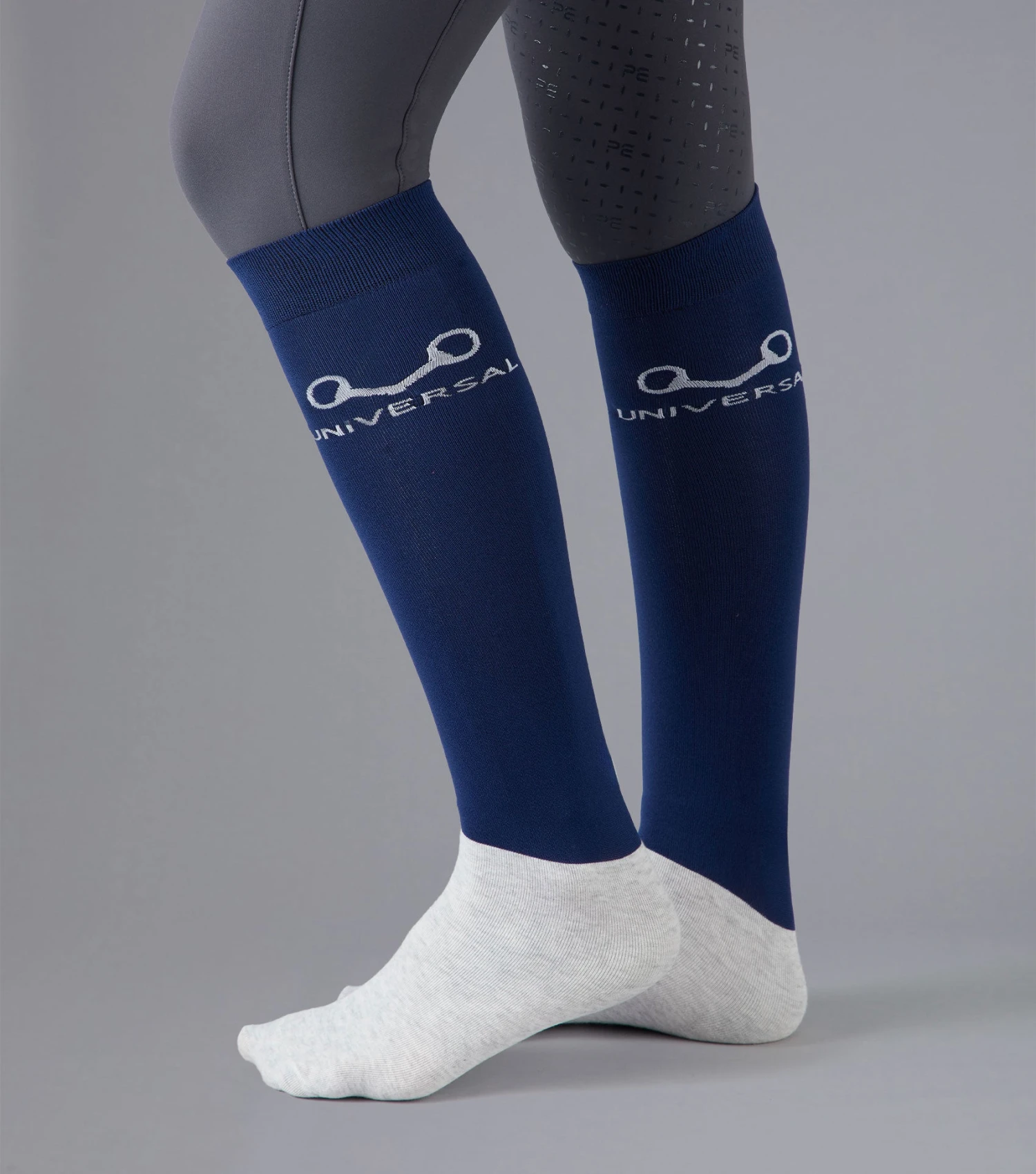 Junior Thin Stretch Riding Socks (2 Pairs) Junior Thin Stretch Riding Socks (2 Pairs) -Premier Equine Store Junior Thin Stretch Sock 6