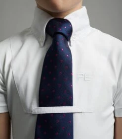 Luciana Girls Short Sleeve Show Shirt -Premier Equine Store Kids Luciana Shirt White 23 Edit