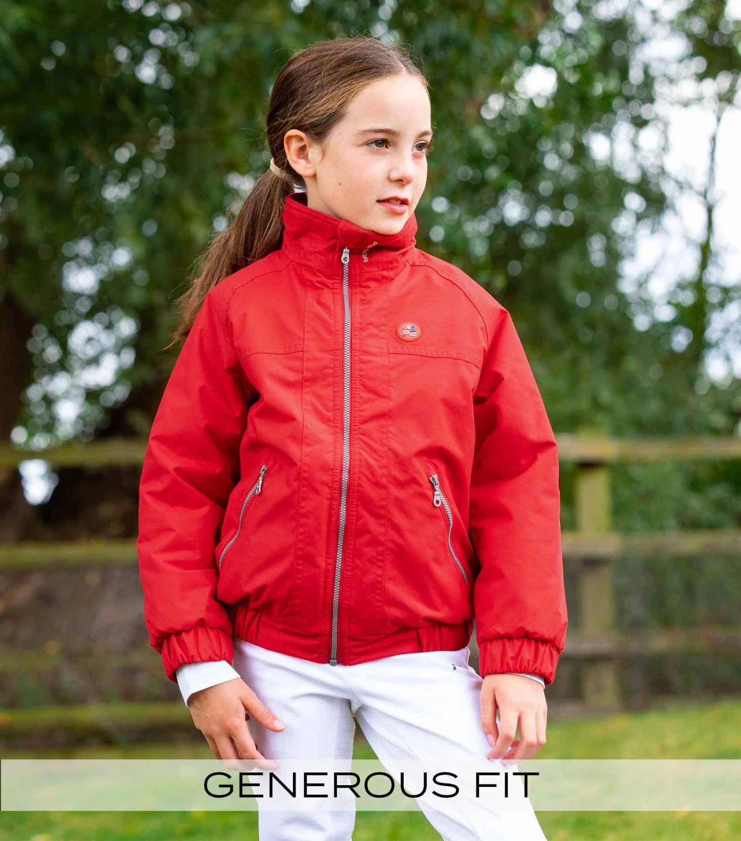 Junior Pro Rider Unisex Riding Jacket Junior Pro Rider Unisex Riding Jacket -Premier Equine Store Kids Pro Rider Unisex Jacket Red 2