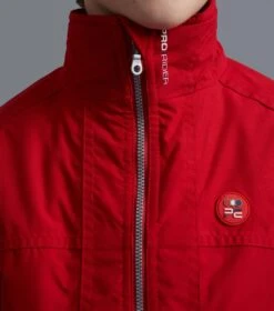 Junior Pro Rider Unisex Riding Jacket 4 Junior Pro Rider Unisex Riding Jacket -Premier Equine Store Kids Pro Rider Unisex Jacket Red 3