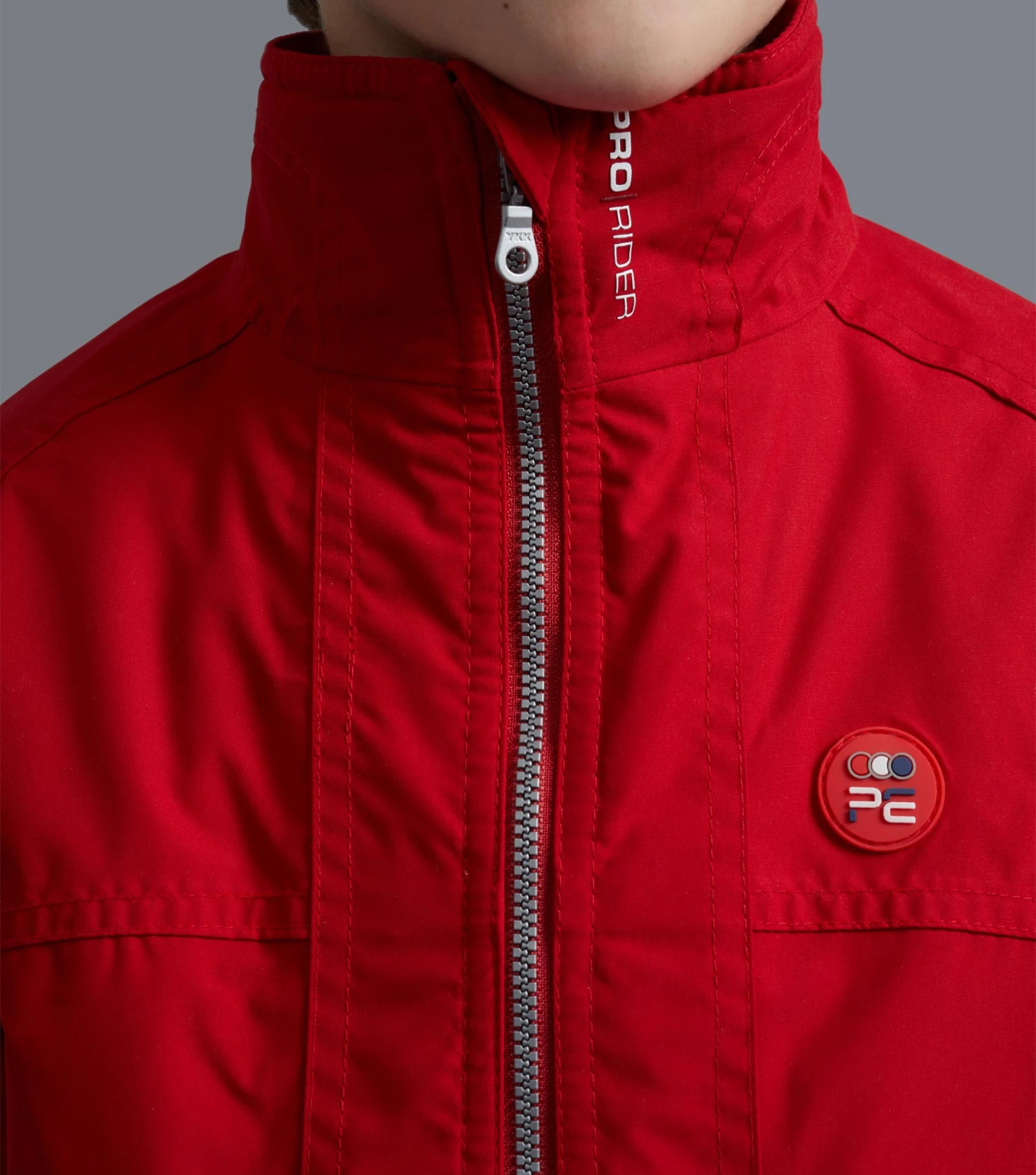 Junior Pro Rider Unisex Riding Jacket Junior Pro Rider Unisex Riding Jacket -Premier Equine Store Kids Pro Rider Unisex Jacket Red 3
