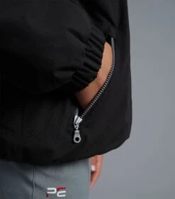 Junior Pro Rider Unisex Riding Jacket 13 Junior Pro Rider Unisex Riding Jacket -Premier Equine Store Kids Unisex Pro Rider Jacket Black 6