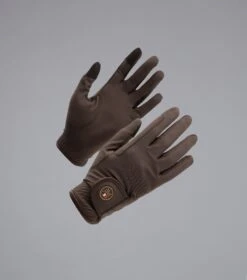 Metaro Junior Riding Gloves 10 Metaro Junior Riding Gloves -Premier Equine Store LuccaJunior Riding Gloves Brown 1