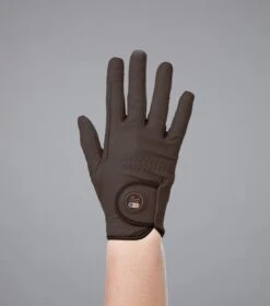 Metaro Junior Riding Gloves 12 Metaro Junior Riding Gloves -Premier Equine Store LuccaJunior Riding Gloves Brown 3