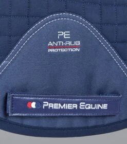 Merino Wool Saddle Pad - GP/Jump Numnah 12 Merino Wool Saddle Pad - GP/Jump Numnah -Premier Equine Store Merino Wool Half Lined GP Jump Numnah Navy Burgundy 5