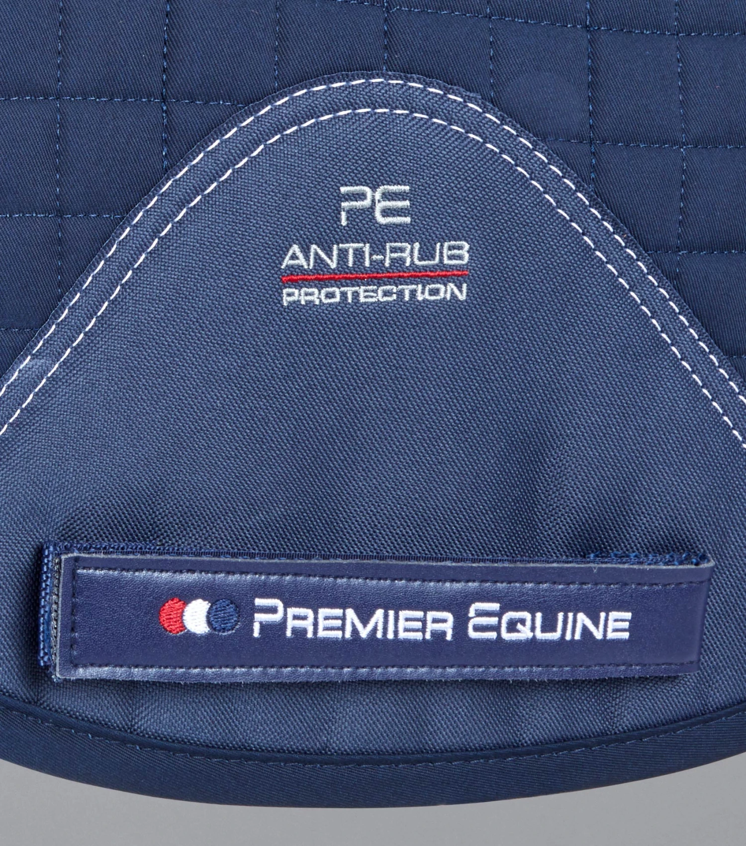 Merino Wool Saddle Pad - GP/Jump Numnah Merino Wool Saddle Pad - GP/Jump Numnah -Premier Equine Store Merino Wool Half Lined GP Jump Numnah Navy Burgundy 5