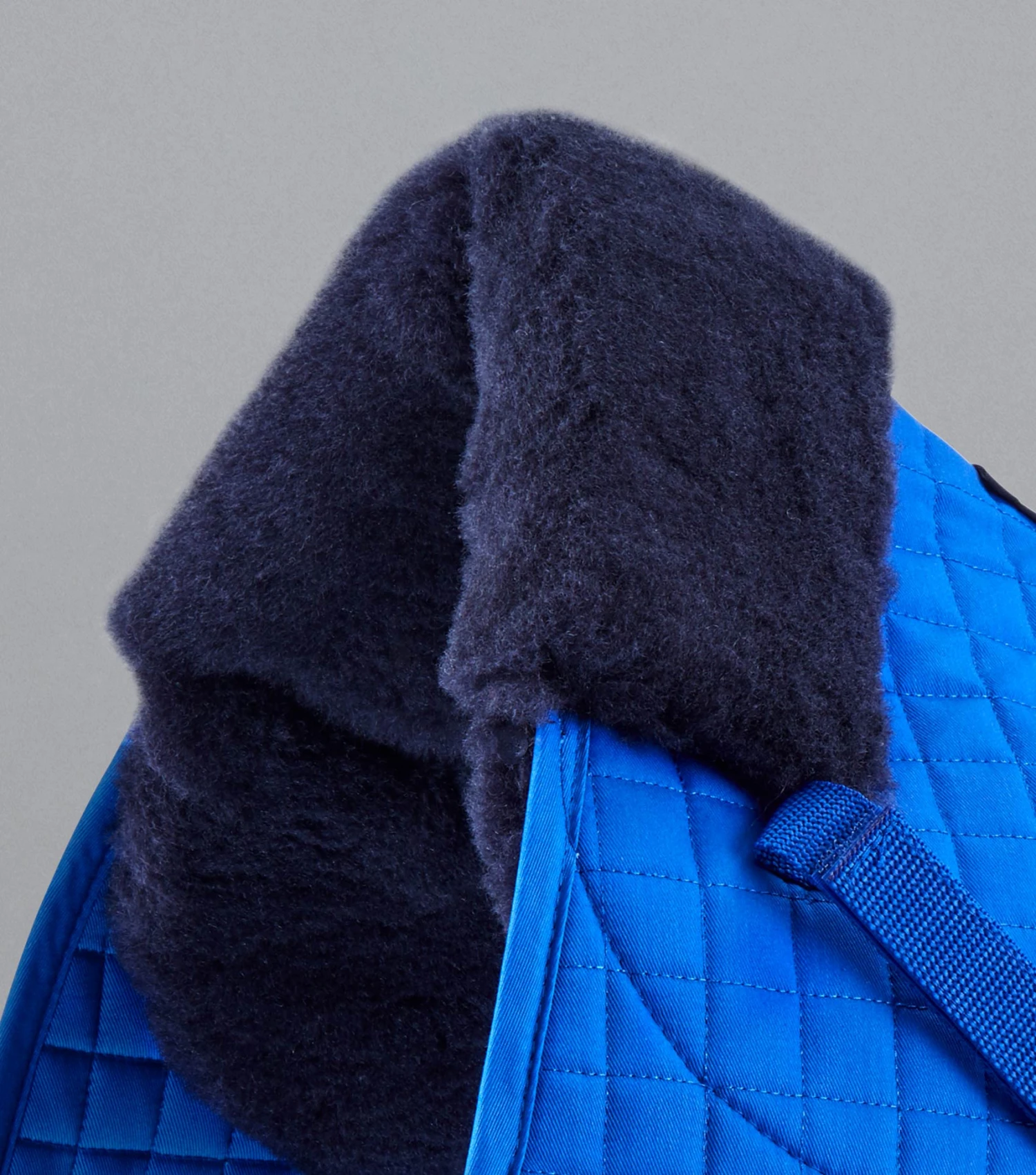 Merino Wool Saddle Pad - GP/Jump Numnah Merino Wool Saddle Pad - GP/Jump Numnah -Premier Equine Store Merino Wool Half Lined GP Jump Numnah Royal Blue Navy 2