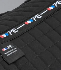 Merino Wool Saddle Pad - Half Pad -Premier Equine Store Merino Wool Half Pad Black Black 2